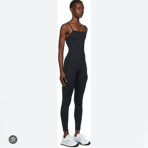 Girlfriend Collective Black Cami Unitard